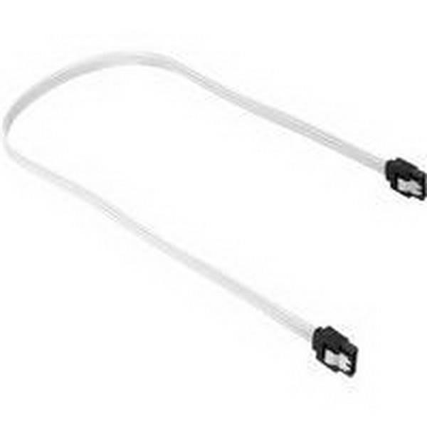 SHARKOON DATA TRANSFER SATA III CABLE SLEEVE WHITE, 60 CM