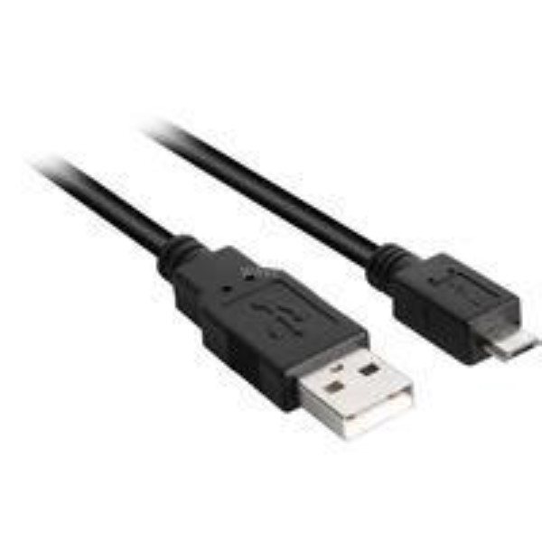 SHARKOON DATA TRANSFER CABLE USB 2.0 CONNECTOR A B PLUG MICRO BLACK