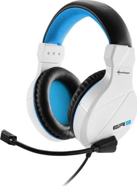 SHARKOON HEADSET  RUSH ER3 WHITE