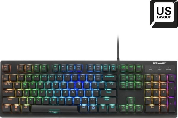 SHARKOON  SKILLER MECH SGK30 BLUE  US-LAYOUT