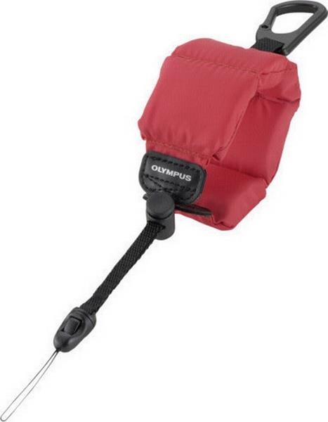 OLYMPUS CHS-09 FLOATING HANDSTRAP  RED  FOR TOUGH SERIES