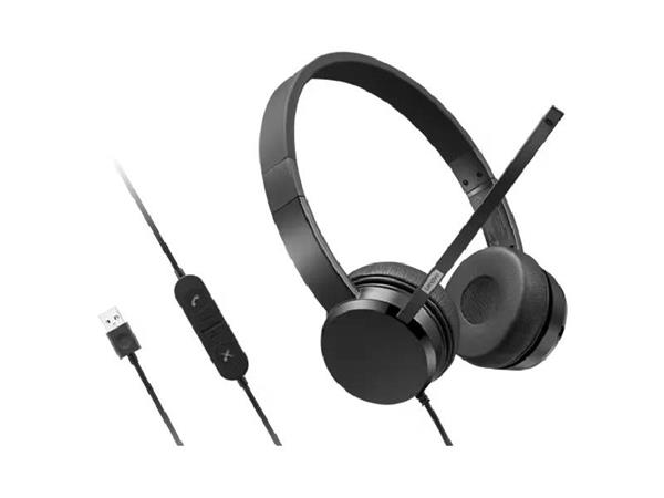 Lenovo Lv Usb Stereo On-Ear Headset 4Xd1K18260 4Xd1K18260