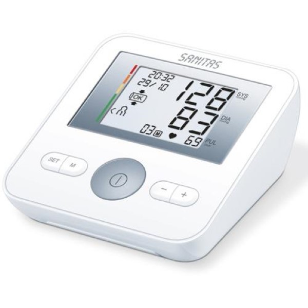 SANITAS BLOOD PRESSURE MONITOR SMB 18 WHITE