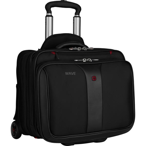 WENGER PATRIOT TROLLEY BLACK, 15.6 "TO 17.3"