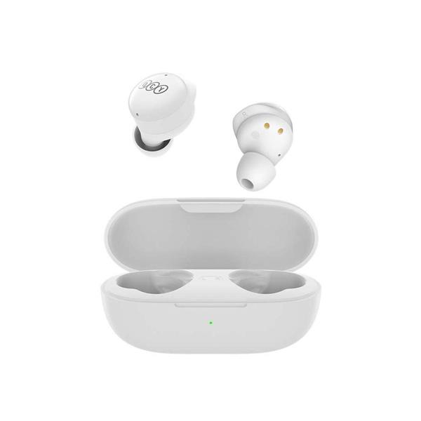 QCY T17 TWS WHITE 6MM DYNAMIC DRIVER-MIC NOISE CANCEL. MUSIC TIME: 4H. CALLING TIME: 3,5H. BLUETOOTH