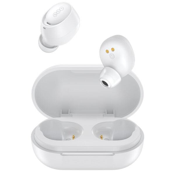 QCY ARCBUDS LITE T27 WHITE, BLUETOOTH 5.3 ENC IPX4 SWEATPFOOF 8H – 32H BATTERY, 68MS LATENCY