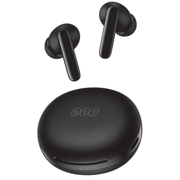 QCY T13 ANC 2 BLACK – TWS 28DB ACTIVE NOISE CANCELING 10MM DRIVERS, BT 5.3 30 HOURS TRUE WIRELESS