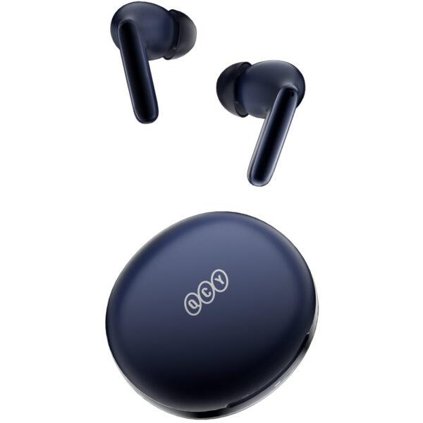 QCY T13 ANC 2 BLUE – TWS 28DB ACTIVE NOISE CANCELING 10MM DRIVERS, BT 5.3 30 HOURS TRUE WIRELESS