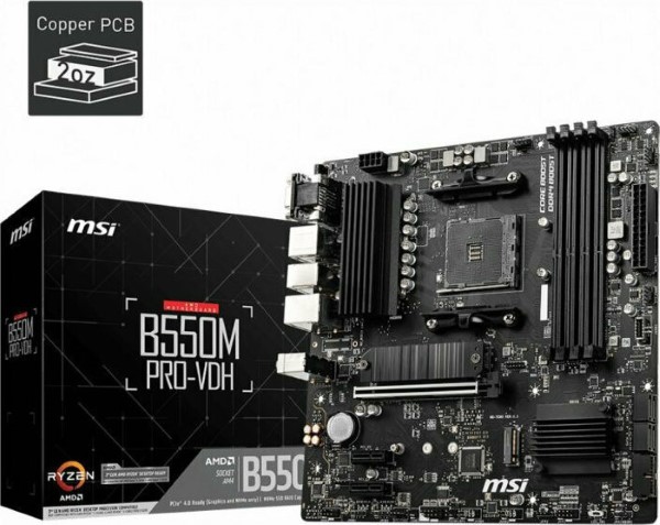 MSI B550M PRO-VDH B550