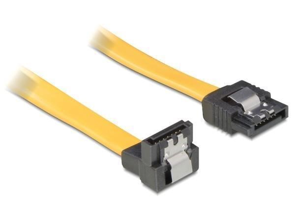 TRAGANT SATA CABLE DATA 30 CM  ΓΩΝΙΑΚΟ 90" LATCH