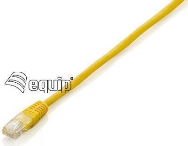 EQUIP 825460 ECO PATCHCABLE U/UTP  1,00M YELLOW CAT.5E