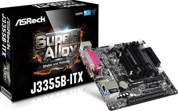 ASROCK J3355B-ITX ONBOARD CPU INTEL