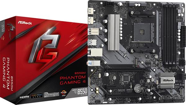 Asrock B550M Phantom Gaming 4