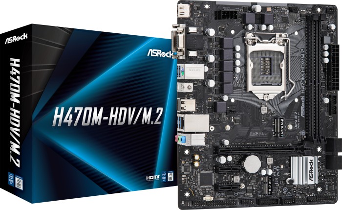 ASROCK  H470M-HDV / M.2  1200   D