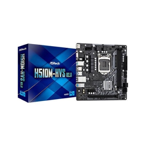 ASROCK MOTHERBARD 1200 H510M-HVS R2. 0
