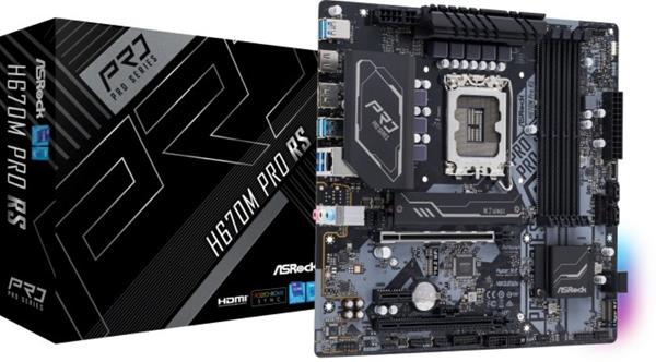ASROCK H670M PRO RS H670