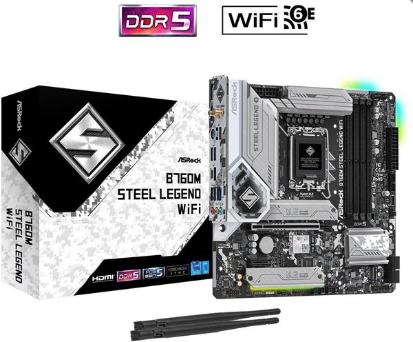 Asrock  B760M STEEL LEGEND WIFI (1700)