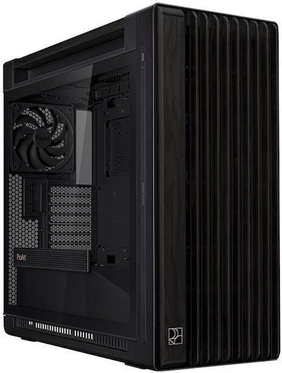 ASUS ProArt PA602 Wood Edition Midi Tower Black