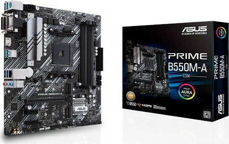 ASUS  PRIME B550M-A/CSM  AM4   D