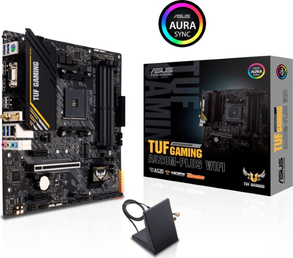 ASUS TUF GAMING A520M-PLUS WIFI A520