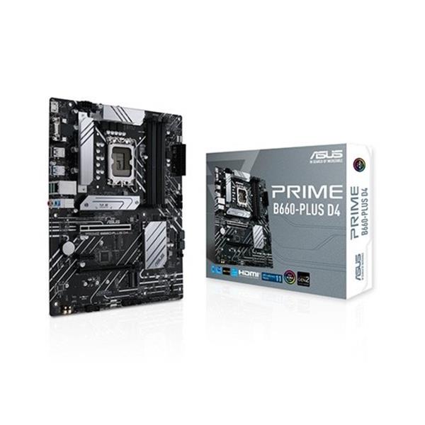 ASUS MOTHERBOARD  1700 PRIME B660 - PLUS D4