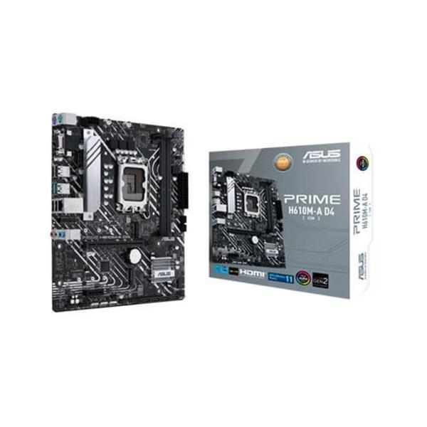 ASUS MOTHERBOARD  1700 PRIME H610M - A D4 CSM