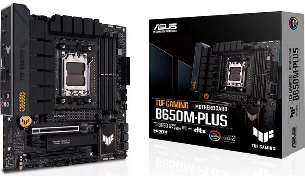 ASUS  TUF B650M-PLUS GAMING (AM5)