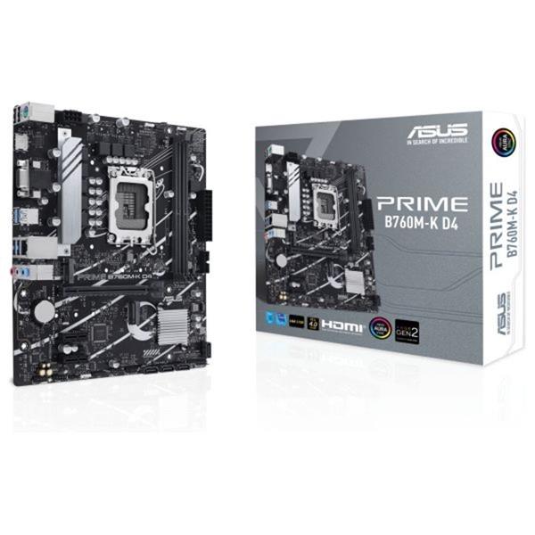 ASUS  PRIME B760M-K D4 (1700)