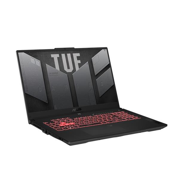 ASUS Laptop TUF Gaming A17 FA707NV-HX019W 17.3'' FHD IPS 144Hz R7-7735HS/16GB/1TB SSD NVMe PCIe 4.0/NVidia GeForce RTX 4060 8GB/Win 11 Home/2Y/Mecha Gray
