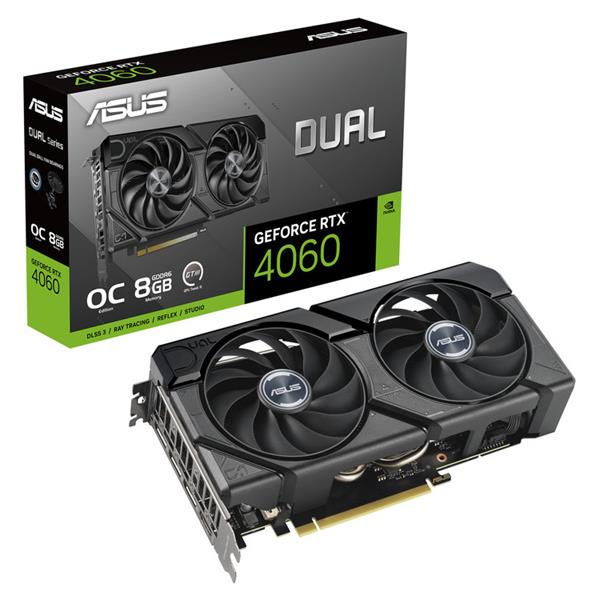 ASUS VGA DUAL-RTX4060-O8G-EVO 8GB GDDR6