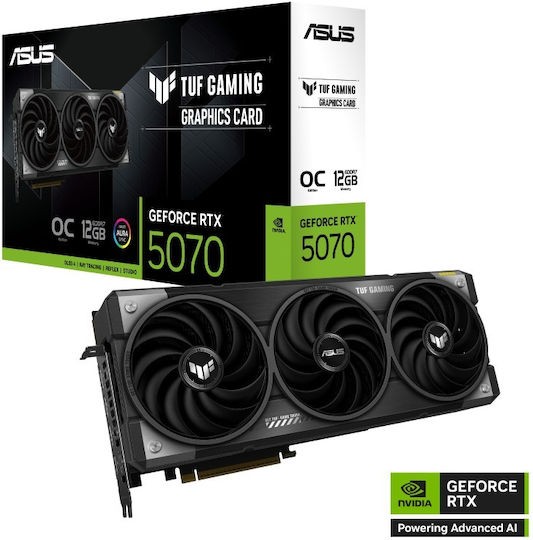 ASUS TUF-RTX5070-O12G-GAMING NVIDIA GeForce RTX 5070 12 GB GDDR7