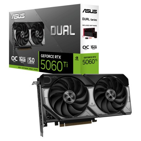 VGA Asus GeForce® RTX 5060TI 16GB Dual OC