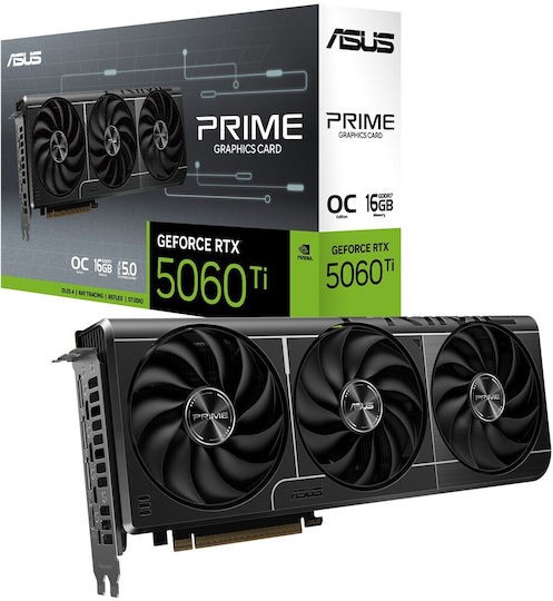 Asus GeForce RTX 5060 Ti 16GB GDDR7 Prime OC