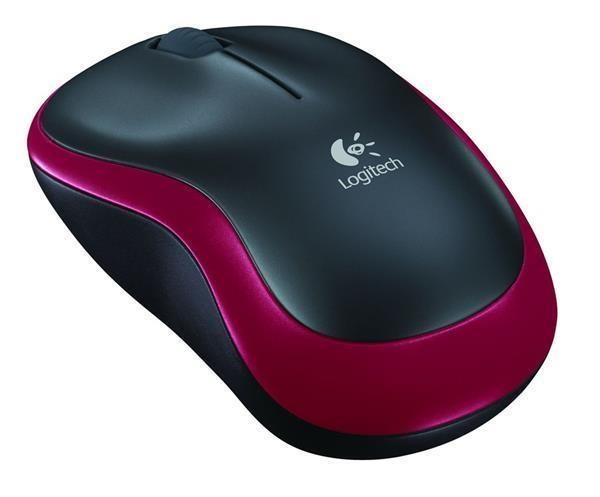 LOGITECH MOUSE M185 910-002237 RED