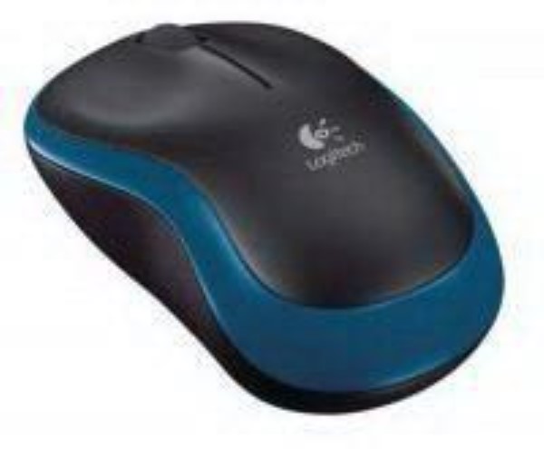 MOUSE LOGITECH M185 WIRELESS BLUE  910-002239