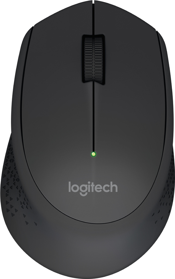 LOGITECH M280 WIRELESS MOUSE USB 3 BUTTONS RECEIVER OPTICAL BLACK