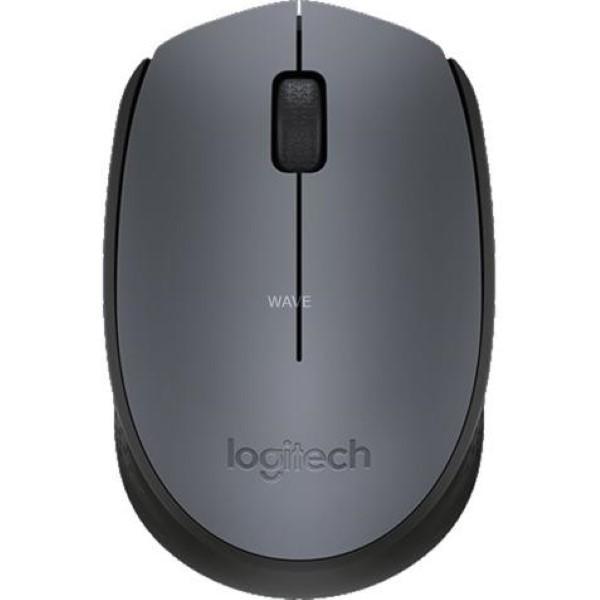 LOGITECH M171 WIRELESS MOUSE USB 3 BUTTONS VISUAL RECEIVER WITH INFRARED TECHNOLOGY GRAY