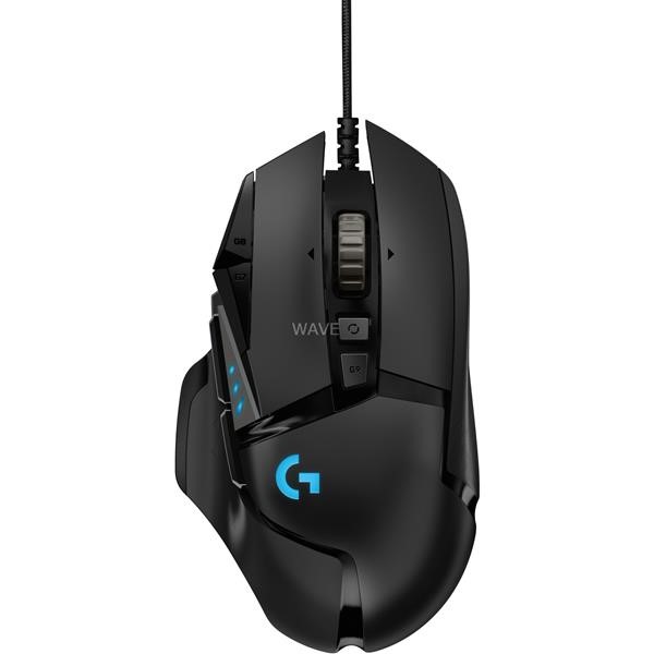 LOGITECH G502 HERO, MOUSE  BLACK