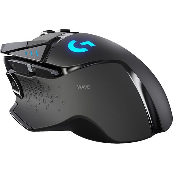 LOGITECH G502 LIGHT SPEED, MOUSE  BLACK