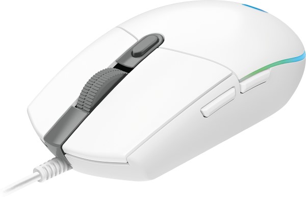 LOGITECH G203 LIGHTSYNC GAMING MOUSE WH 910-005797