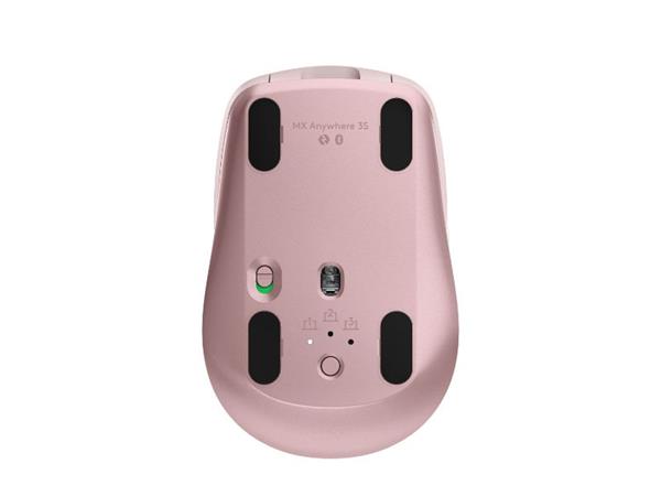 Logitech Mouse Wrls Mx Anywhere 3S Rose 910-006931