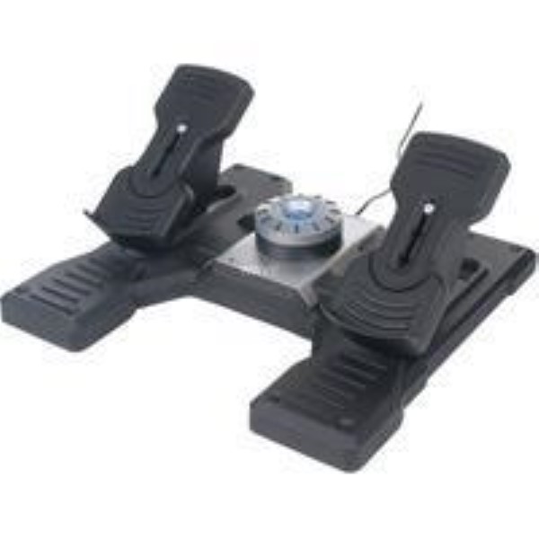 LOGITECH G SAITEK PRO FLIGHT RUDDER PEDALS, JOYSTICK USB CABLE