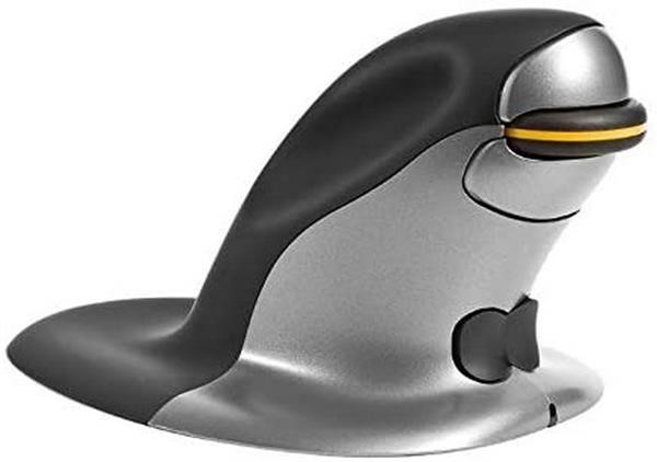 FELLOWES PENGUIN AMBIDEXTROUS VERTICAL MOUSE - LARGE WIRELESS