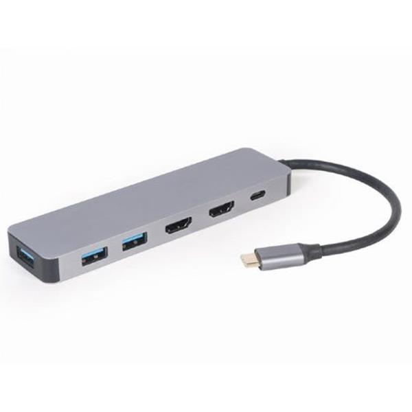 CABLEXPERT USB TYPE-C 3IN1 MULTI-PORT ADAPTER HUB-HDMI-PD