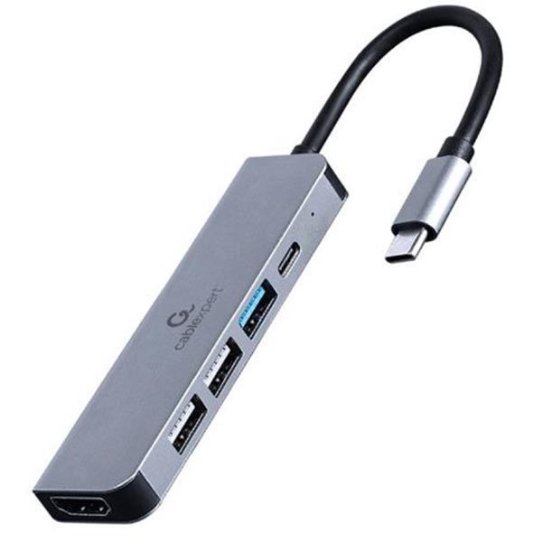 CABLEXPERT USB TYPE-C 5IN1 MULTI-PORT ADAPTER HUB-HDMI-PD