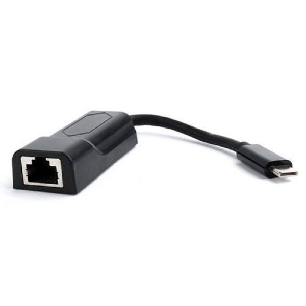 CABLEXPERT USB-C GIGABIT NETWORK ADAPTER BLACK