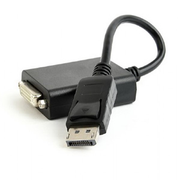 CABLEXPERT DISPLAYPORT V1.2 TO DUAL-LINK DVI ADAPTER WITH CABLE BLACK