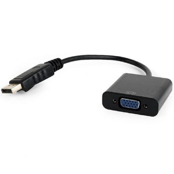 CABLEXPERT DISPLAY PORT TO VGA ADAPTER CABLE BLACK
