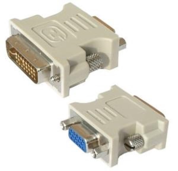 CABLEXPERT ADAPTER DVI-I MALE TO VGA 15PIN HD 3WAYS FEMALE