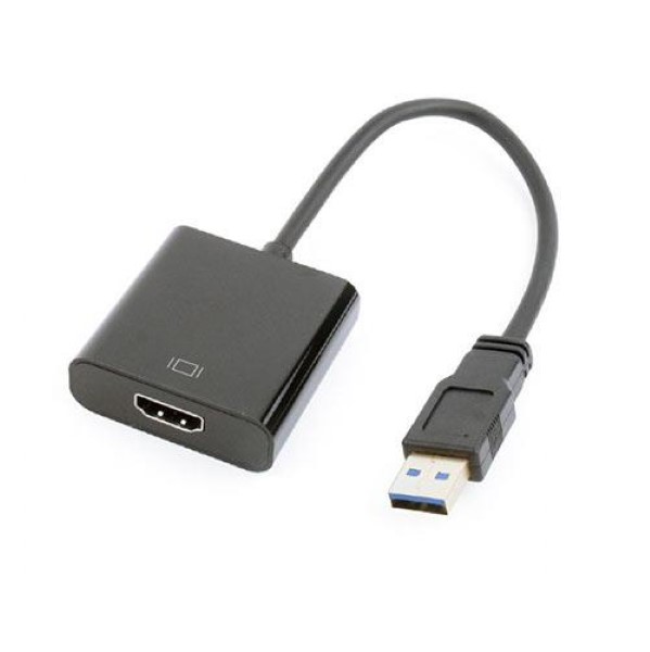 CABLEXPERT USB 3,0 TO HDMI DISPLAY ADAPTER BLACK